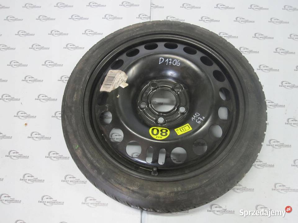 OPEL VECTRA C koło dojazdowe 1157016 92M 5x110