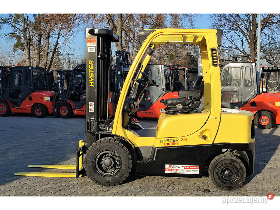 wózek widłowy Hyster H25FT 25 t diesel triplex Kęty