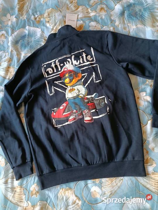 Komplet dresowy Off White XL regular fit nowość Białystok