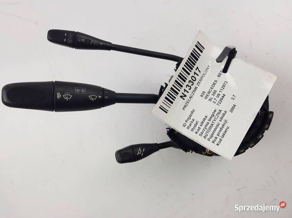 PRZEŁĄCZNIK ZESPOLONY A008452524 MERCEDES SL 350 Lipno