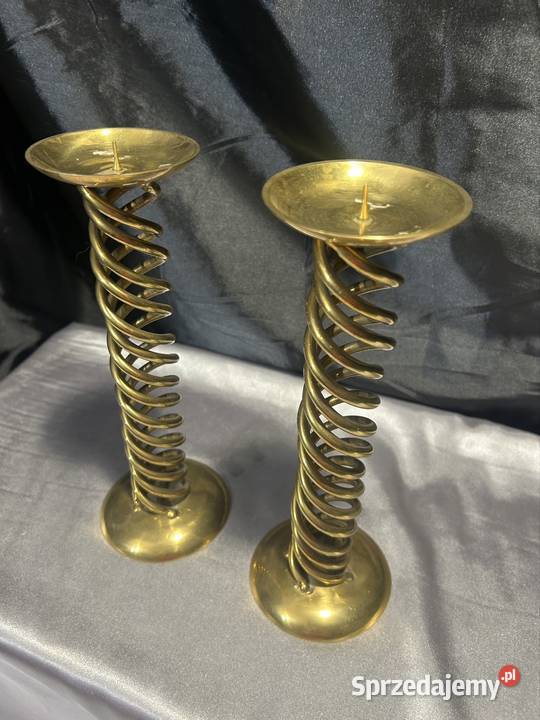 Świecznik spiralny Świeczniki Kozy sprzedam