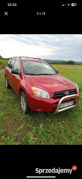 Toyota rav 4 24 benzyna gaz 4x4 2007 Brzozów