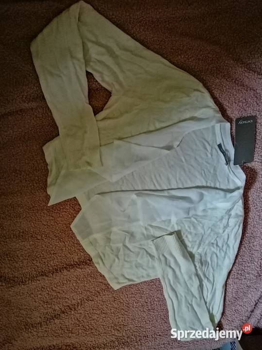 Orsay NOWY sweter sweterek narzutka crop bolerko Orsay Leszno