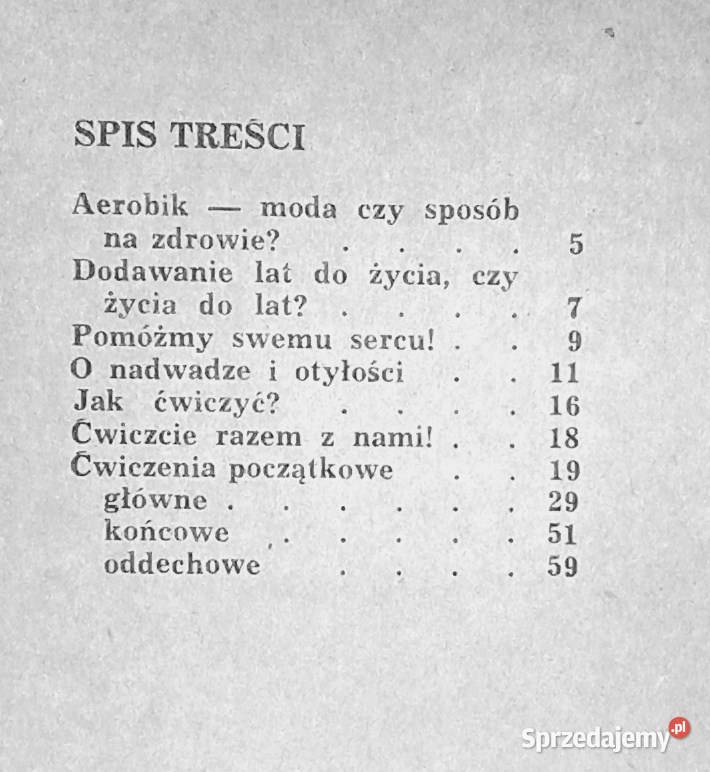 Aerobik Gimnastyka wszystkich Maciej Jakubowski Chełm