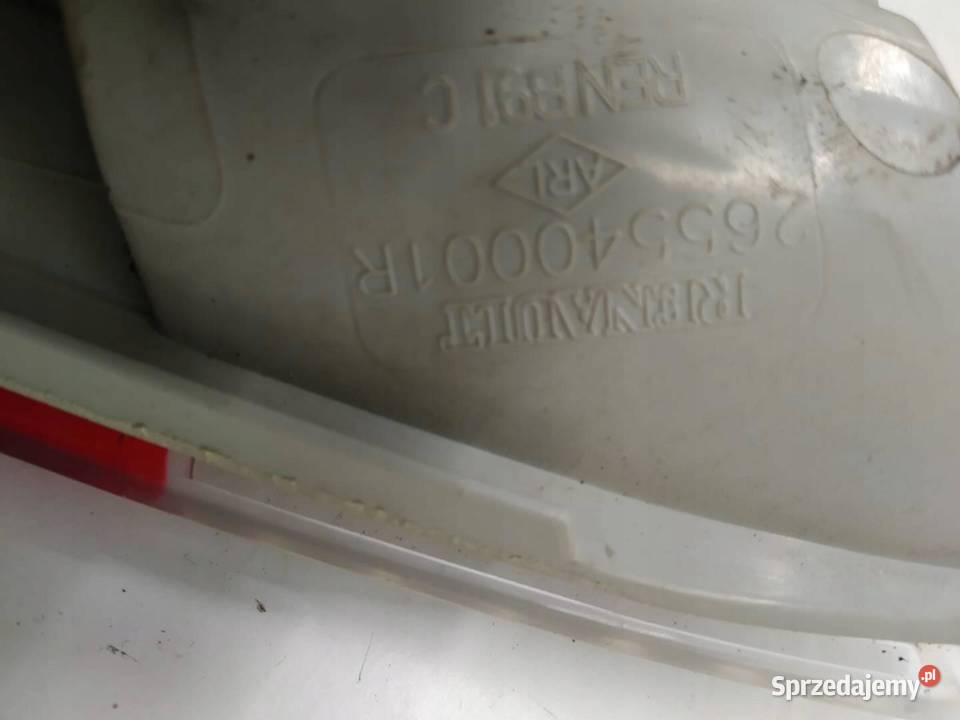 LAMPA TYŁ W KLAPĘ LEWA HB LED 265540001R Renault sprzedam