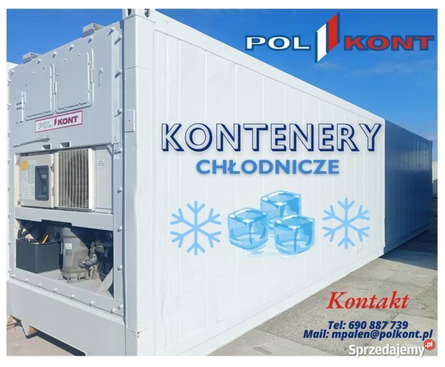 Kontener chłodniczy 40 HC odświeżony Szczecin