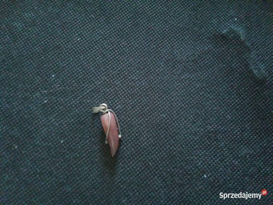 Zawieszka kamień różowy Warszawa