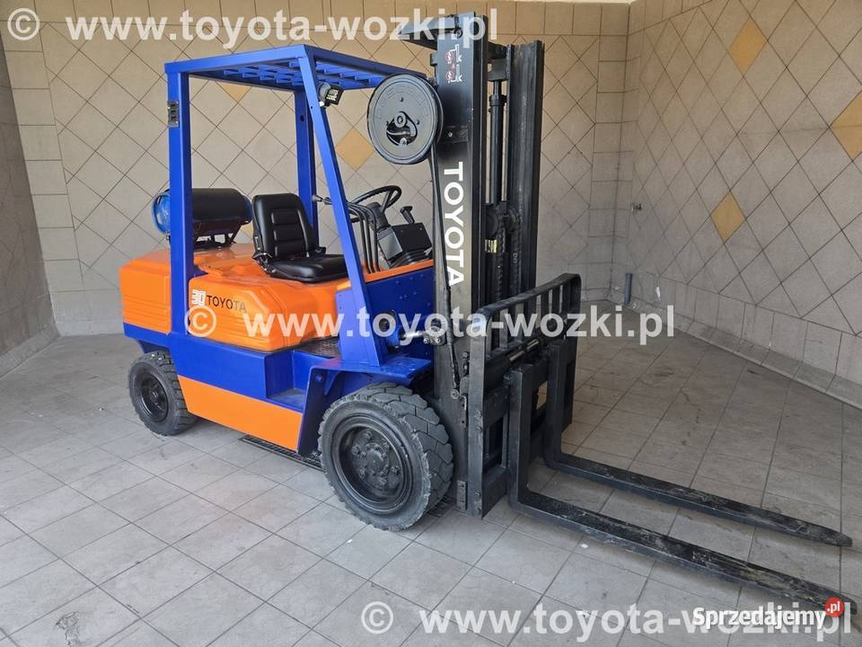 Wózek widłowy TOYOTA 5FG30 wolny skok przesuw b Mysłowice