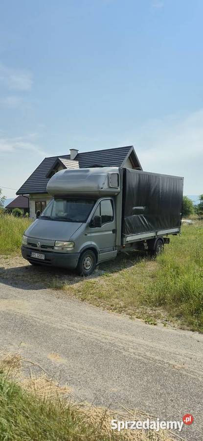 Renault Master II wywrotka zabudowa plandeka Rok produkcji 2000 Zarzecze