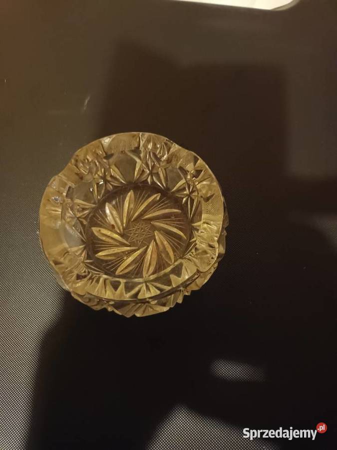 Popielniczki kryształowe