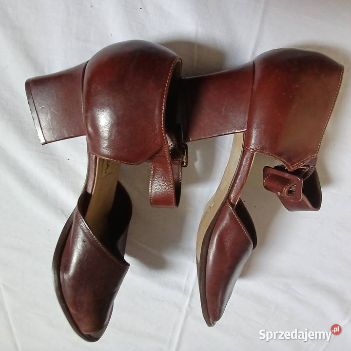 Sandały eleganckie Skórzane Caramba 40 Moda i Styl Nowy Sącz