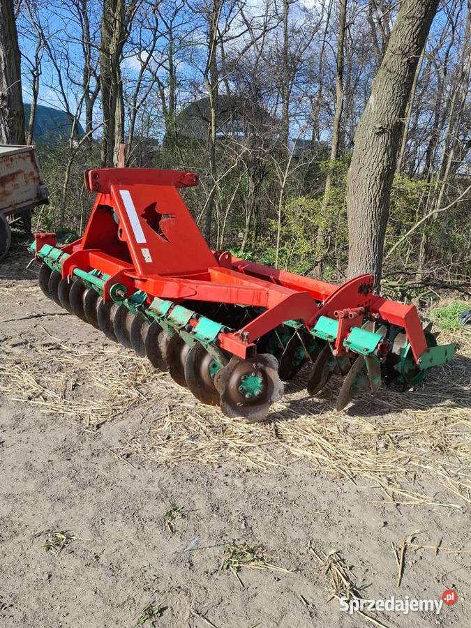 Agregat talerzowy AgroMasz 3m talerzówka nieuszkodzony Pleszew
