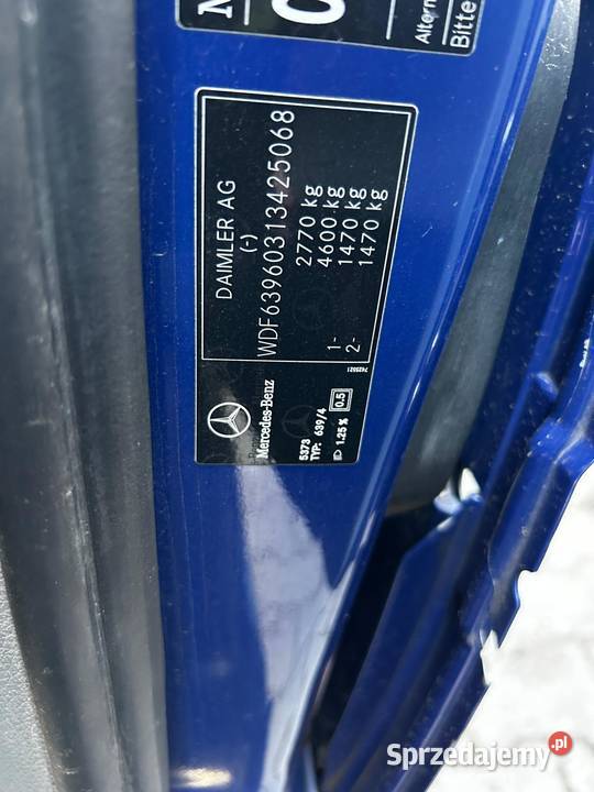 Mercedes Vito Raty Prywatnie Diesel 2008r klimatyzacja dolnośląskie Wrocław sprzedam