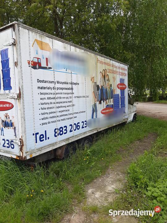 Fiat Ducato kontener 55 m trzy osiowy Wrocław sprzedam