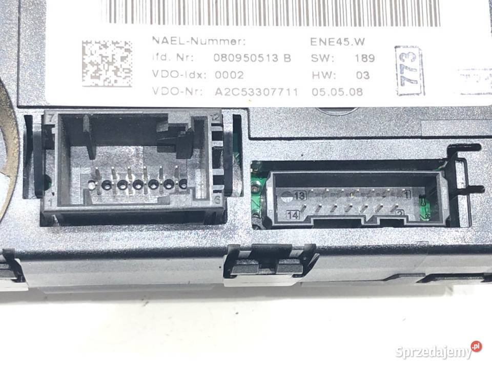PANEL STEROWANIA NAWIEWU BMW E87 9182287 osobowe