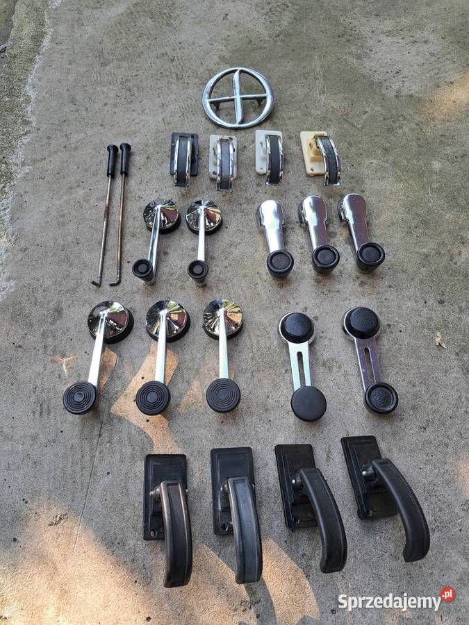 klamki korbki chrom wewnętrzne fiat 125p126p Leszno