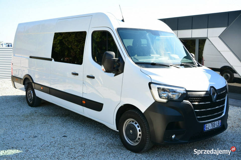 Renault Master master 7os brygadówka L4H2 pełna wielofunkcyjna kierownica Warszawa