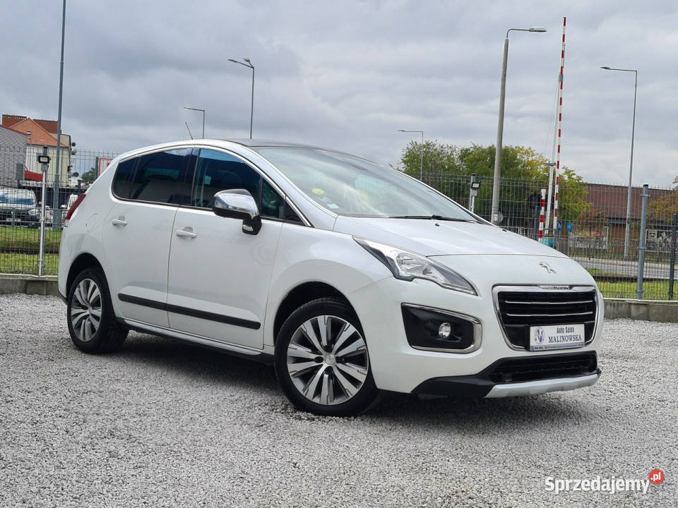 Peugeot 3008 SzklanyDach Navi Kamera HeadUp manualna