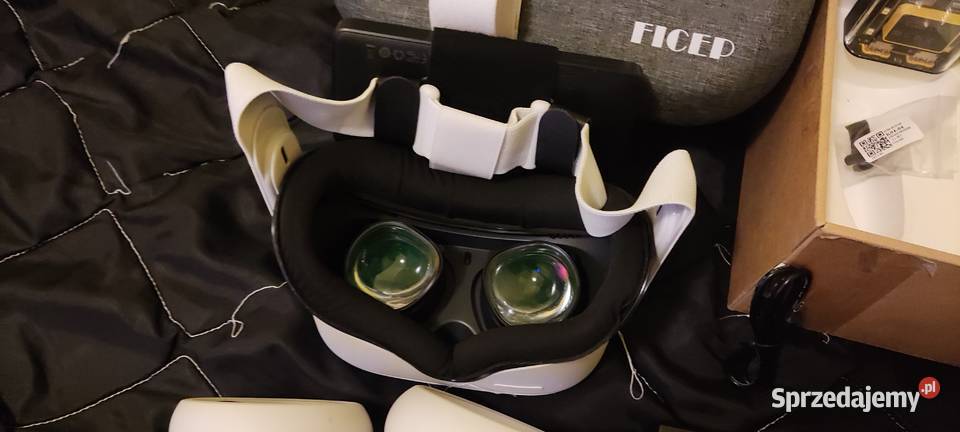Gogle VR Oculus Quest 2 128GB trochę akcesorii Pozostałe kujawsko-pomorskie Grzywna