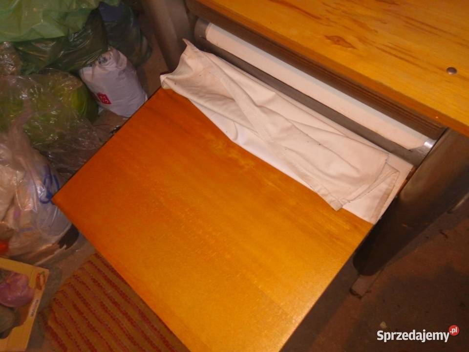 Magiel ręczny do prasowania tkanin PRL vintage Łódź