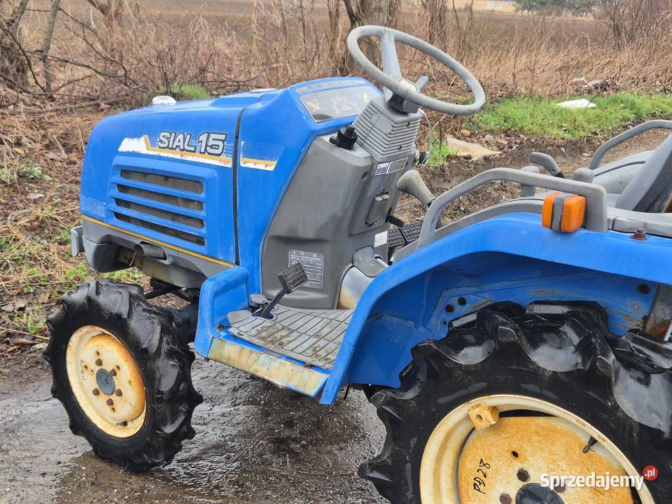 Traktorek ISEKI SIAL TF15D 15 44 Wspomaganie Małuszyn sprzedam
