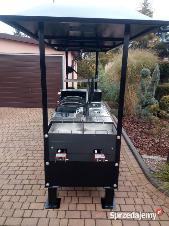 Gastronomiczny grill cateringowy gazowy węglowy Damasławek