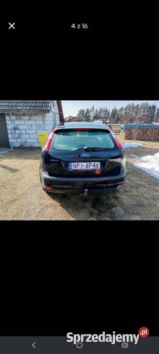 Ford Focus MK2 2005 14 warmińsko-mazurskie Świętajno