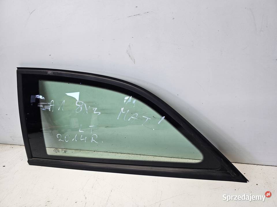 SZYBA KAROSERYJNA MAT AUDI A1 8X3 3DRZWI LEWY