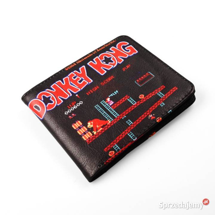 Pauline 13 EkoSkóra Portfel Donkey Kong Szczecin sprzedam