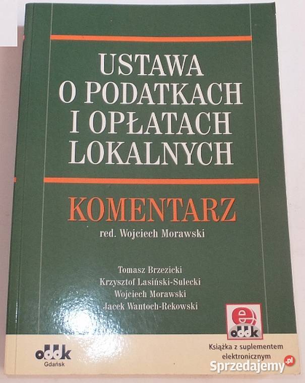 USTAWA O PODATKACH I OPŁATACH LOKALNYCH Łódź