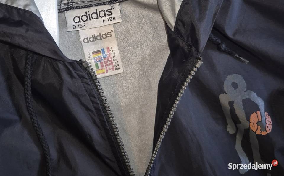 Kurtka chłopiec przejściowa Adidas Vintage chłopiec Kurtki i płaszcze Dla Dziecka Łódź