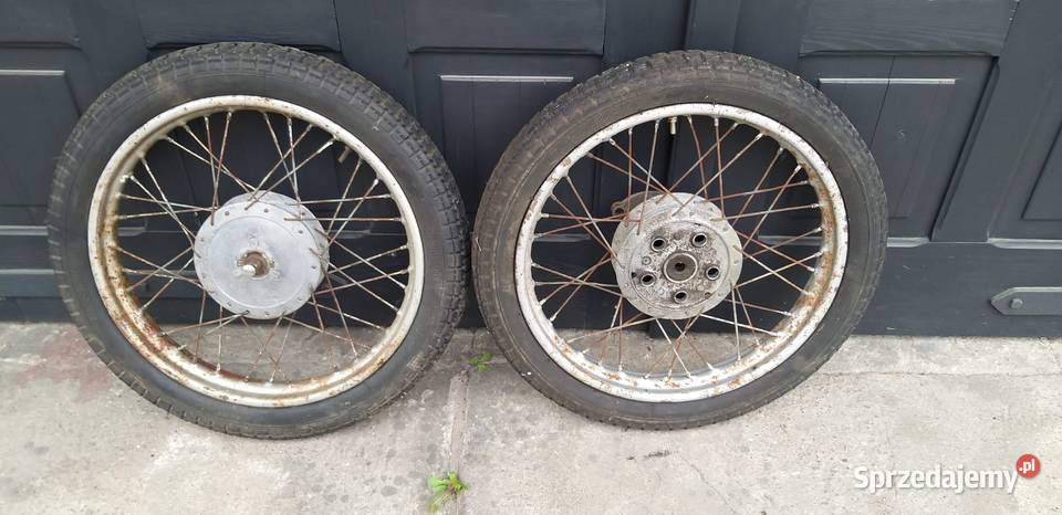 Koła koło WSK 125 przód tył Masłowo sprzedam
