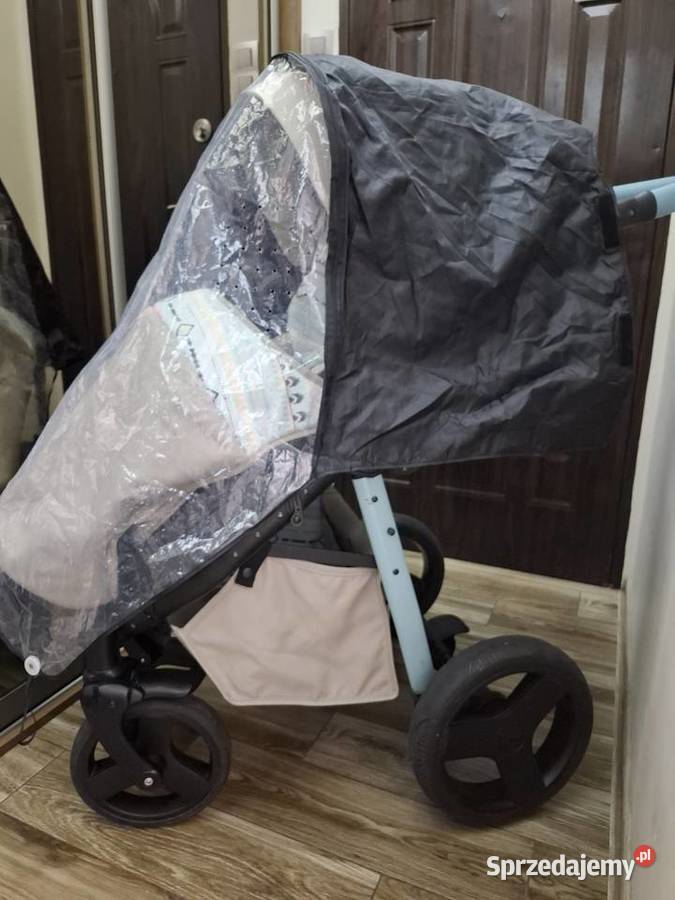 Amelis Hugo wózek spacerowy dziecka akcesoria szary/srebrny Kraków