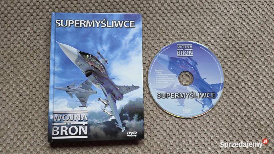 DVD książeczka Supermyśliwce Kraków