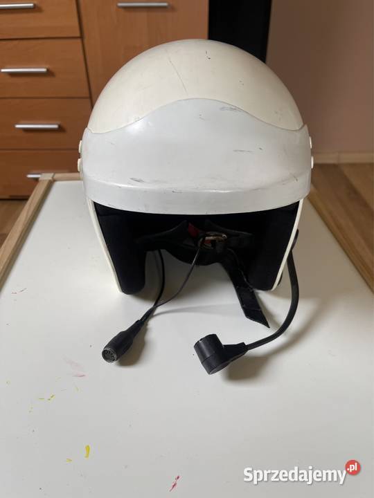 Kask z intercomem OMP rajdowy kart