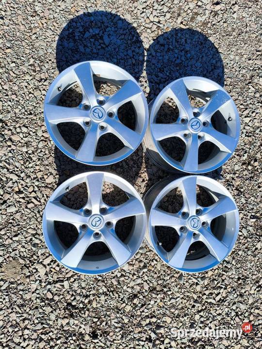 Felgi aluminiowe 16 5x1143 oryginalne Mazda małopolskie Gołyszyn