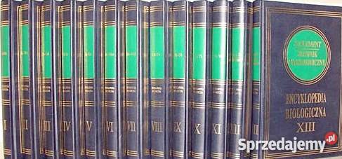 ENCYKLOPEDIA BIOLOGICZNA zestaw 13 tomów fa Książki naukowe i popularnonaukowe Goleniów