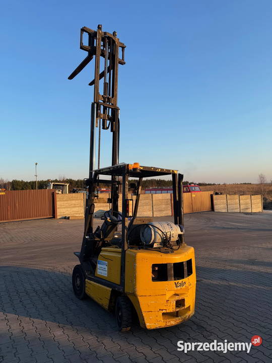 wózek widłowy LPG YALE GLP20 AF 2000 Triplex gaz Działoszyn