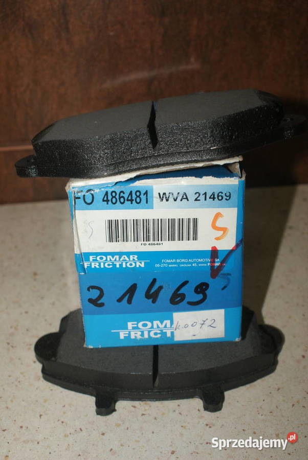 KLOCKI HAMULC FORD TRANSIT 15 9100 Zestaw mazowieckie Białobrzegi