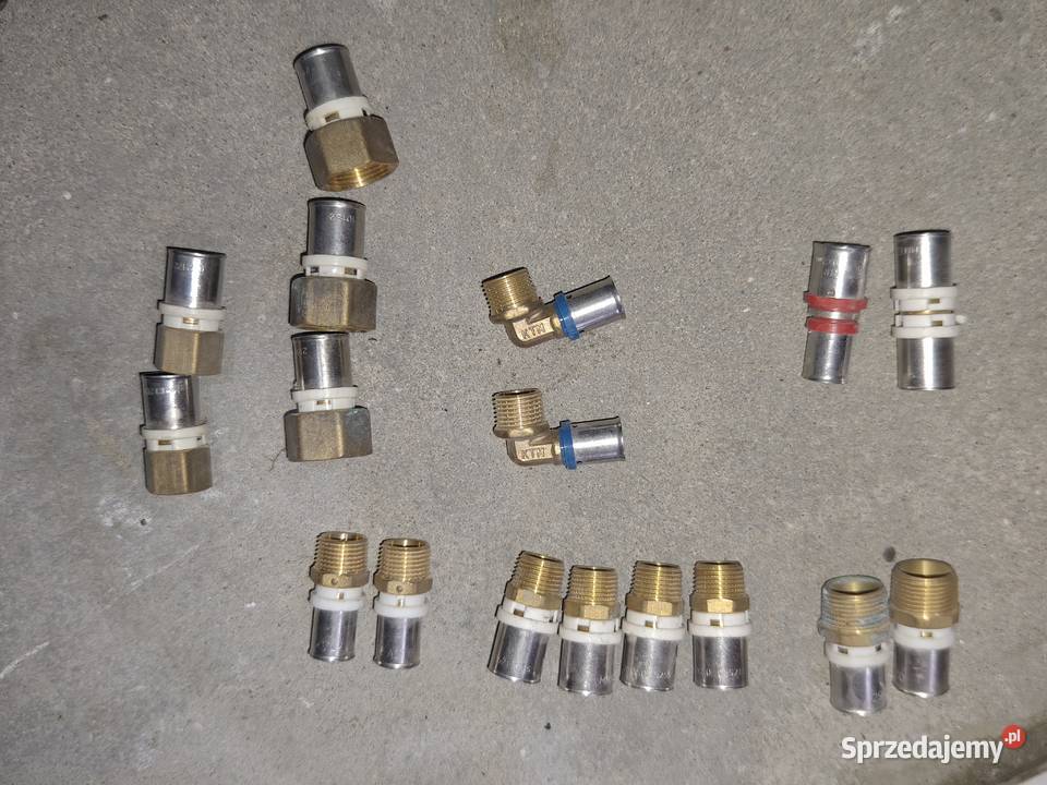 Kształtki trójniki PEX quik PP miedz