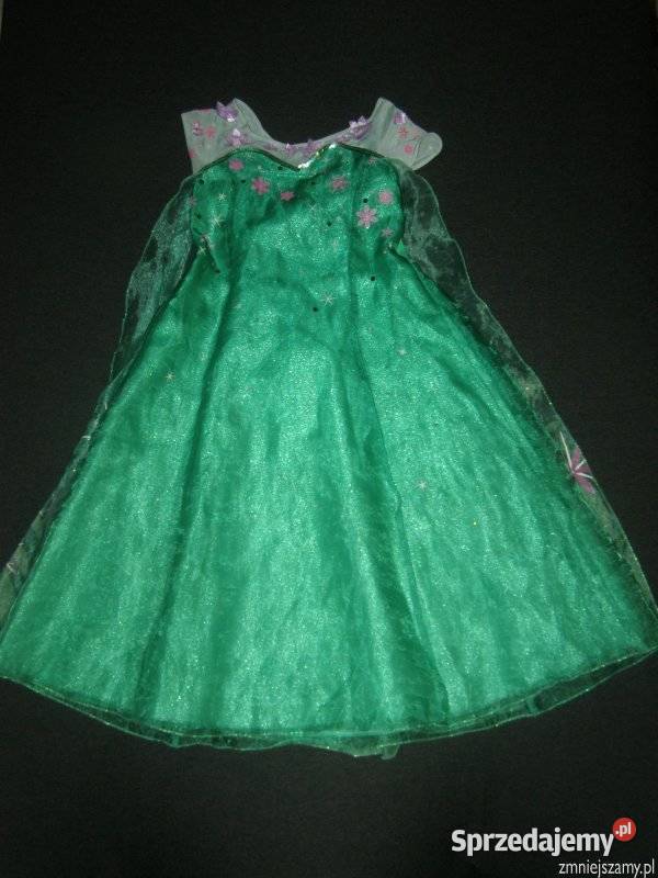 Strój kostium ELSA GORĄCZKA LODU KRAINA Frozen Siedlce