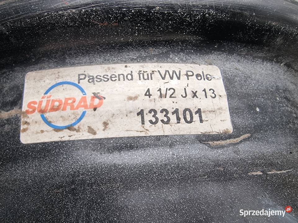 4x100 13 x45 Felgi ET35 VW lupo Polo Skoda seat małopolskie Kraków