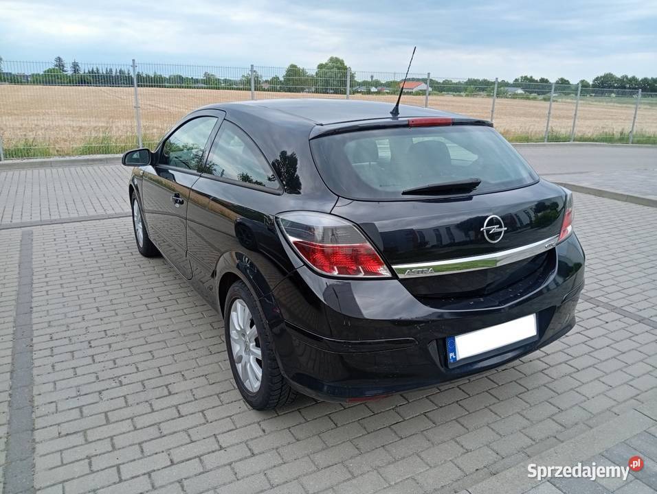 Opel Astra H GTC 2006r 16 105 EcoTec Twinport czarny Pyrzyce