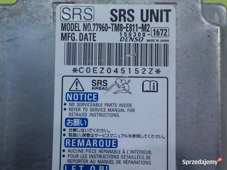 HONDA INSIGHT II 13 IMA 10r 5D modul sensor mazowieckie Suków sprzedam