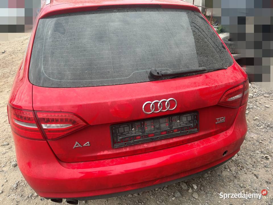 Klapa bagażnika Audi A4 B8 kombi LZ3M Klapy bagażnika świętokrzyskie Bodzentyn