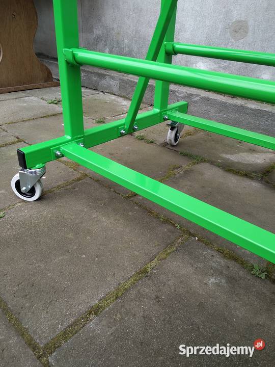 Stojak mobilny na rolki materiału z licznikiem i Bydgoszcz