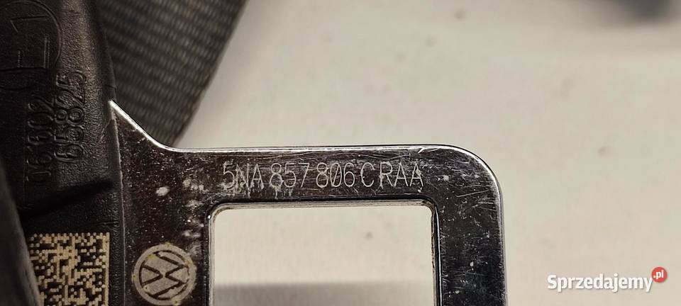 VW TIGUAN II PAS BEZPIECZEŃSTAWA LEWY PRAWY TYŁ