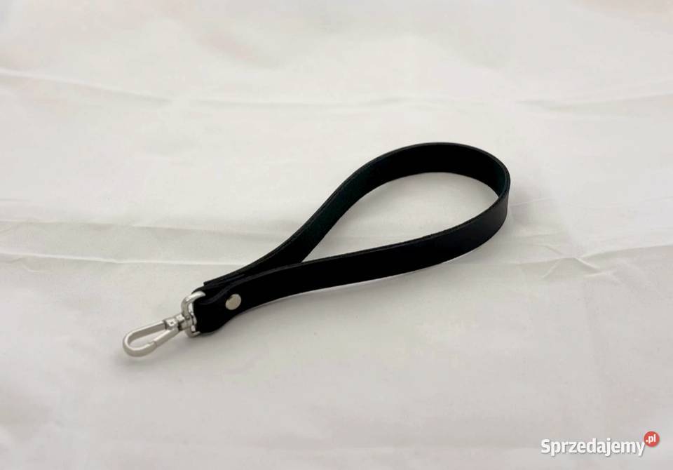 Choker z uchwytem skóra naturalna Katowice sprzedam