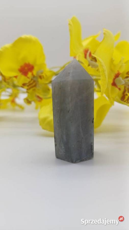 Naturalny Labradoryt wieża obelisk stożek