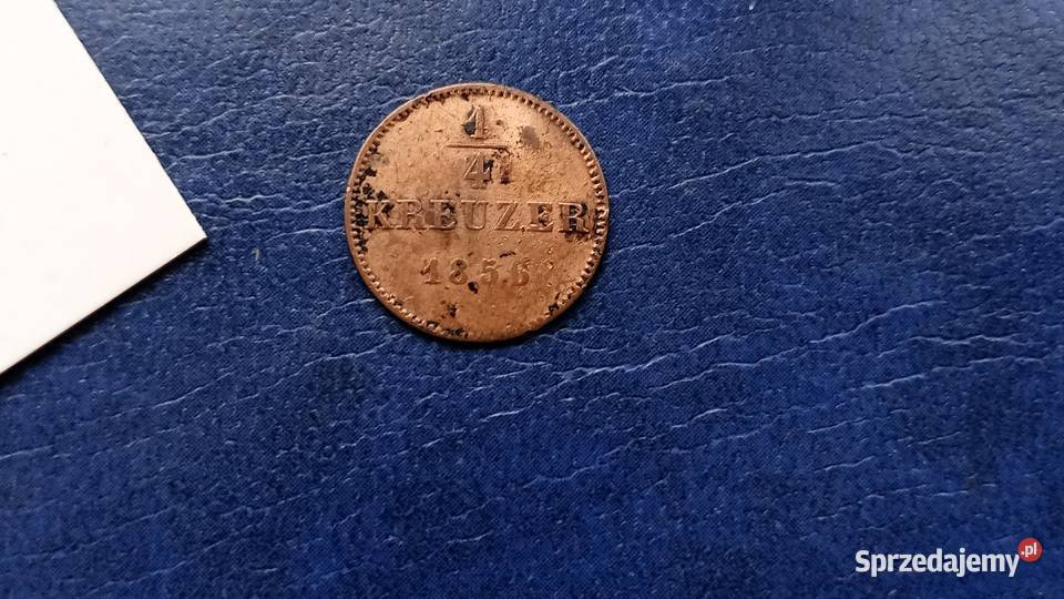 Stare monety 14 krajcar 1856 Niemcy Schwarzburg podkarpackie Lesko sprzedam